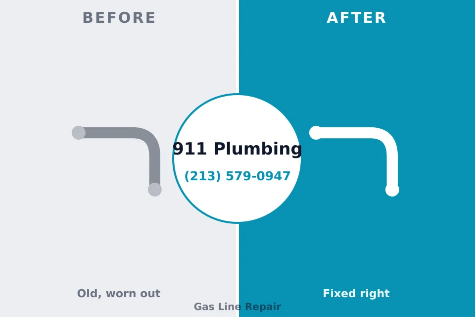 Before and after: plumbing company Haskell, AR